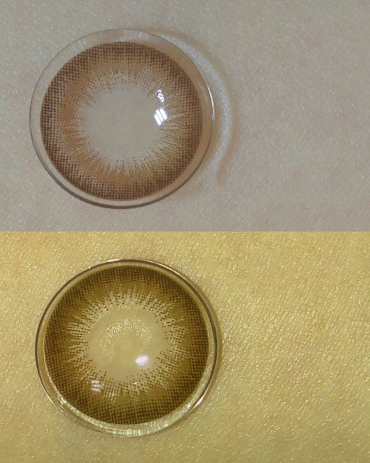 ドライアイで、よく結膜炎になるタイプなので、パックになってるレンズをよくつけています。これもその中の一つで、1週間に１～２回つけるかつけないかのカラコンが3000円とかすのがちょっときつくて、これにしました;;